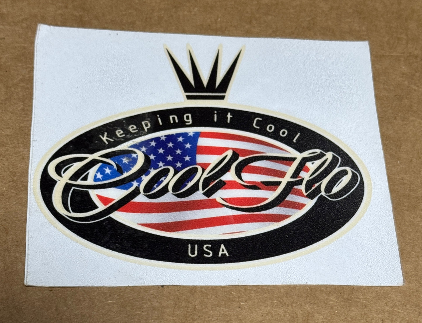 Cool Flo Sticker - USA
