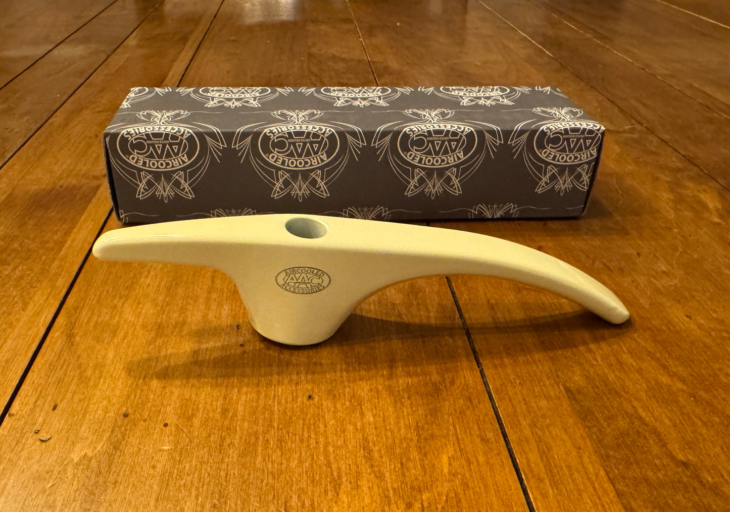 Sliding Door Handle Extended Aluminum - Ivory