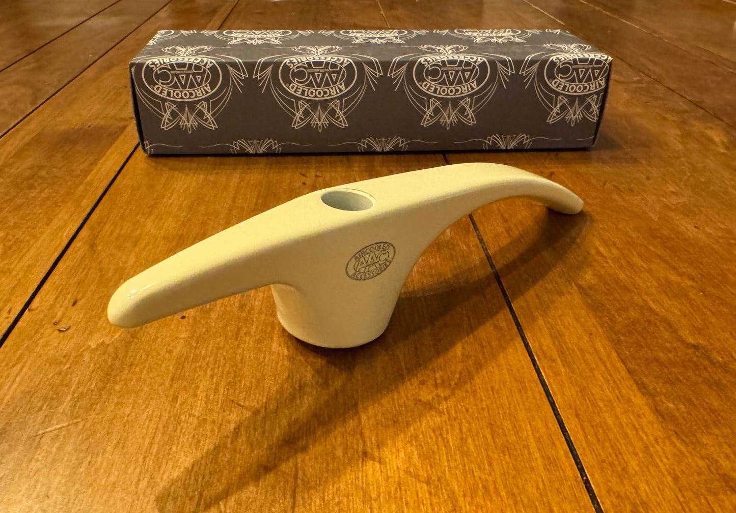 Sliding Door Handle Extended Aluminum - Ivory