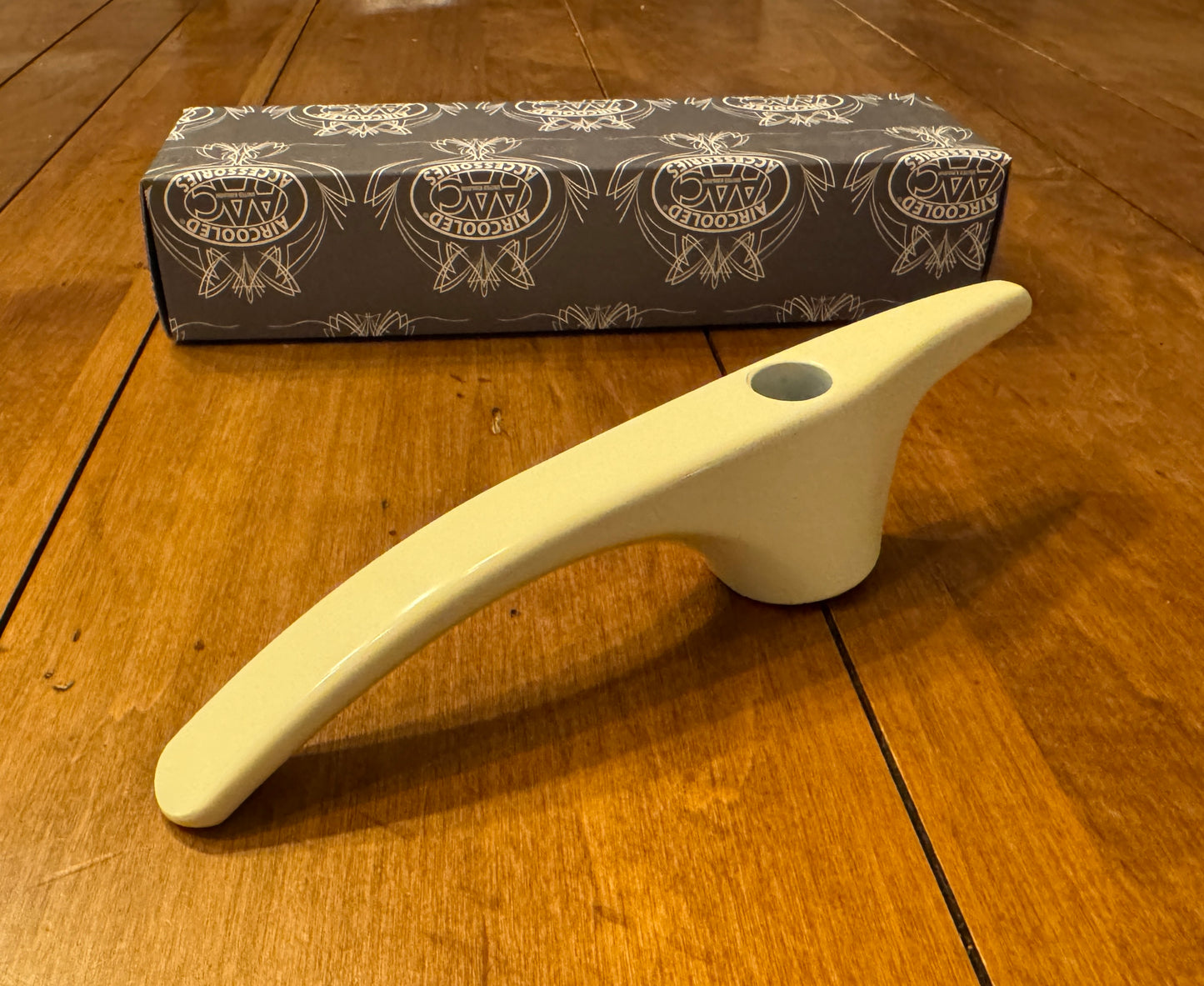Sliding Door Handle Extended Aluminum - Ivory
