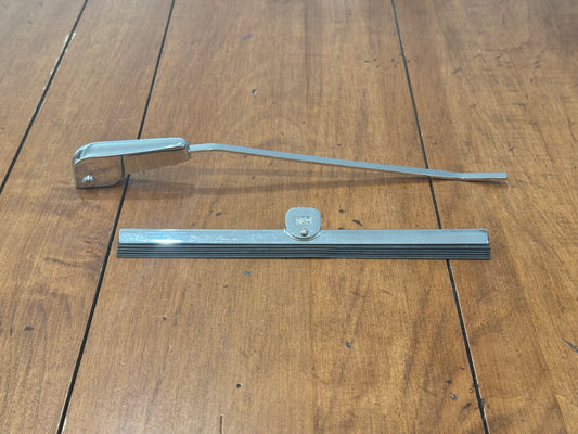 Bug Wiper Arm & Blade Kit Stainless Steel With Chrome Finish 52-57