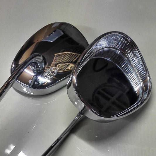 Swan Neck Albert mirrors hooded style.