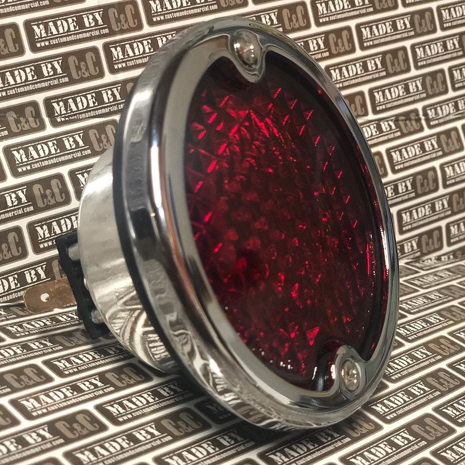 Rear light complete units with Hella lenses fits bus 1958 -1961 Pair.