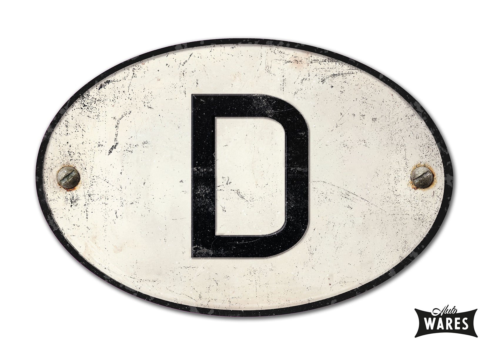 MAGNETIC GERMAN D COUNTRY BADGE – Resto Bus Parts