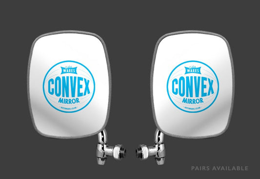 Bay Window Convex Mirror, 1968 - 1979 - PAIR