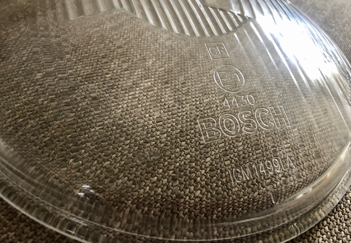 Bosch Clear Headlight Glass