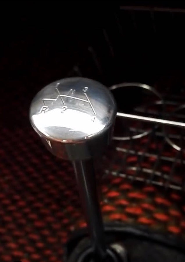 Shifter Knob Polished Aluminum 12mm