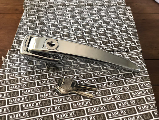 Chrome Cab Door Handle Locking - Fits Bug 47-55 , Bus 50-60