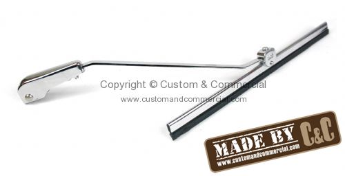 Bug Wiper Arm & Blade Kit Stainless Steel With Chrome Finish 57-64