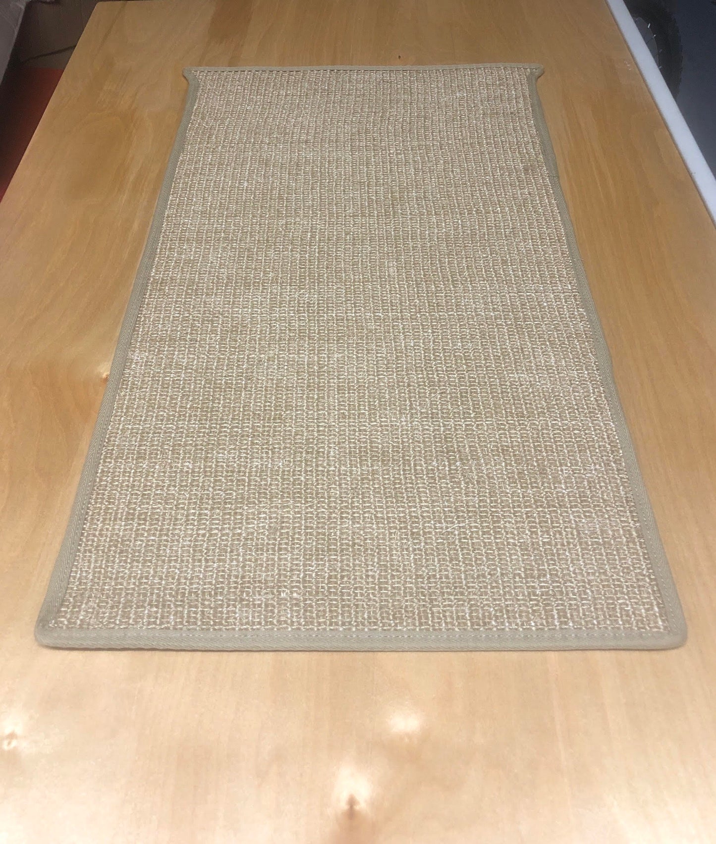 Sisal Walk Through Mat Fudge Color And Sand Edge Trim