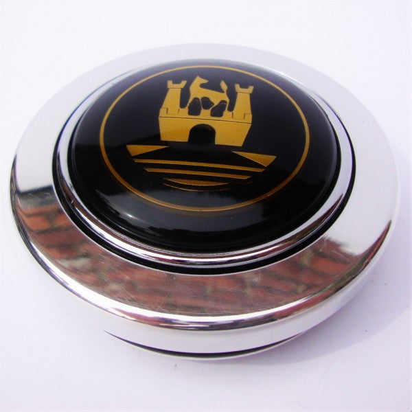 Steering wheel polished with slotted spokes by Aircooled Accessories .