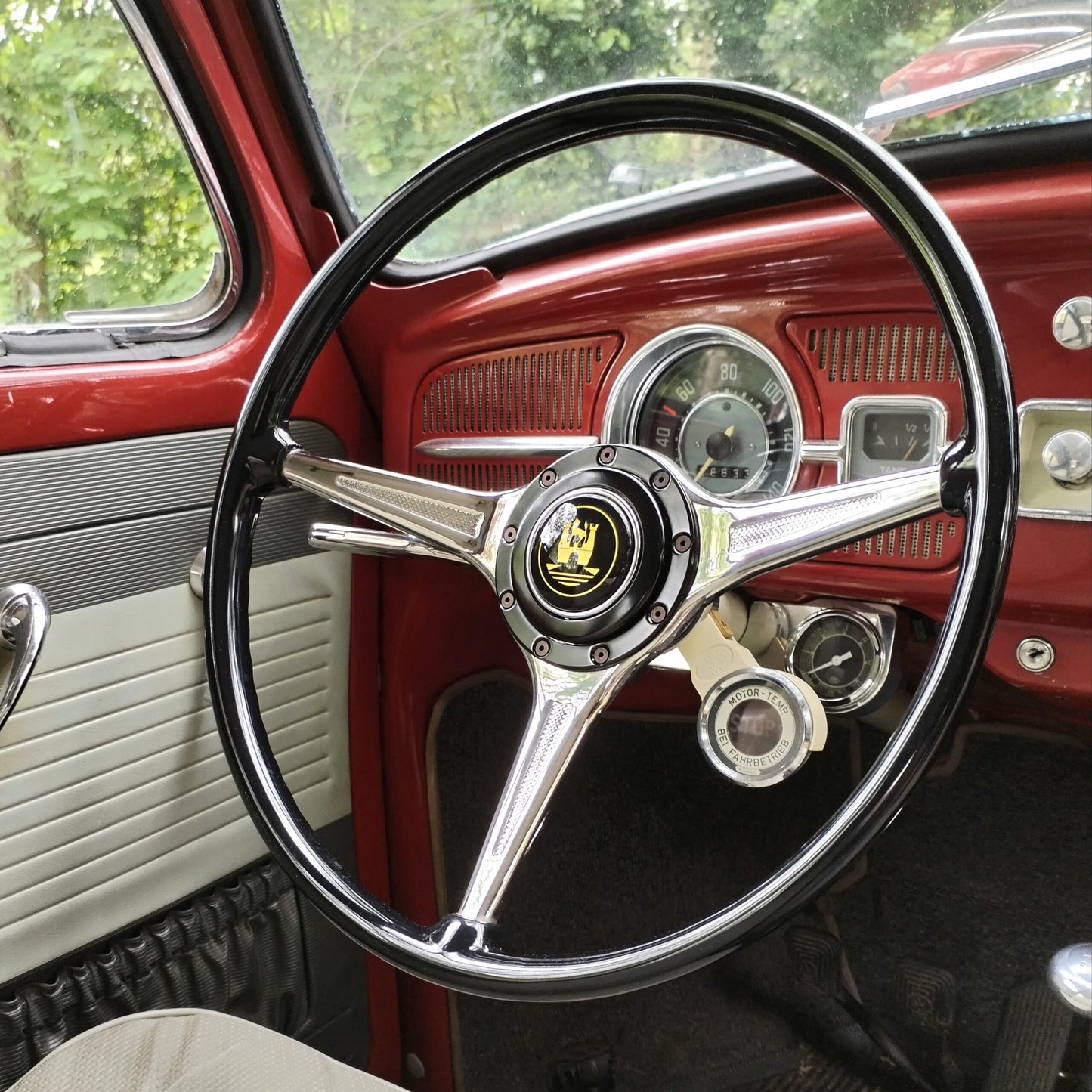 Threefivesix Steering Wheel for Beetle Ghia Type 3