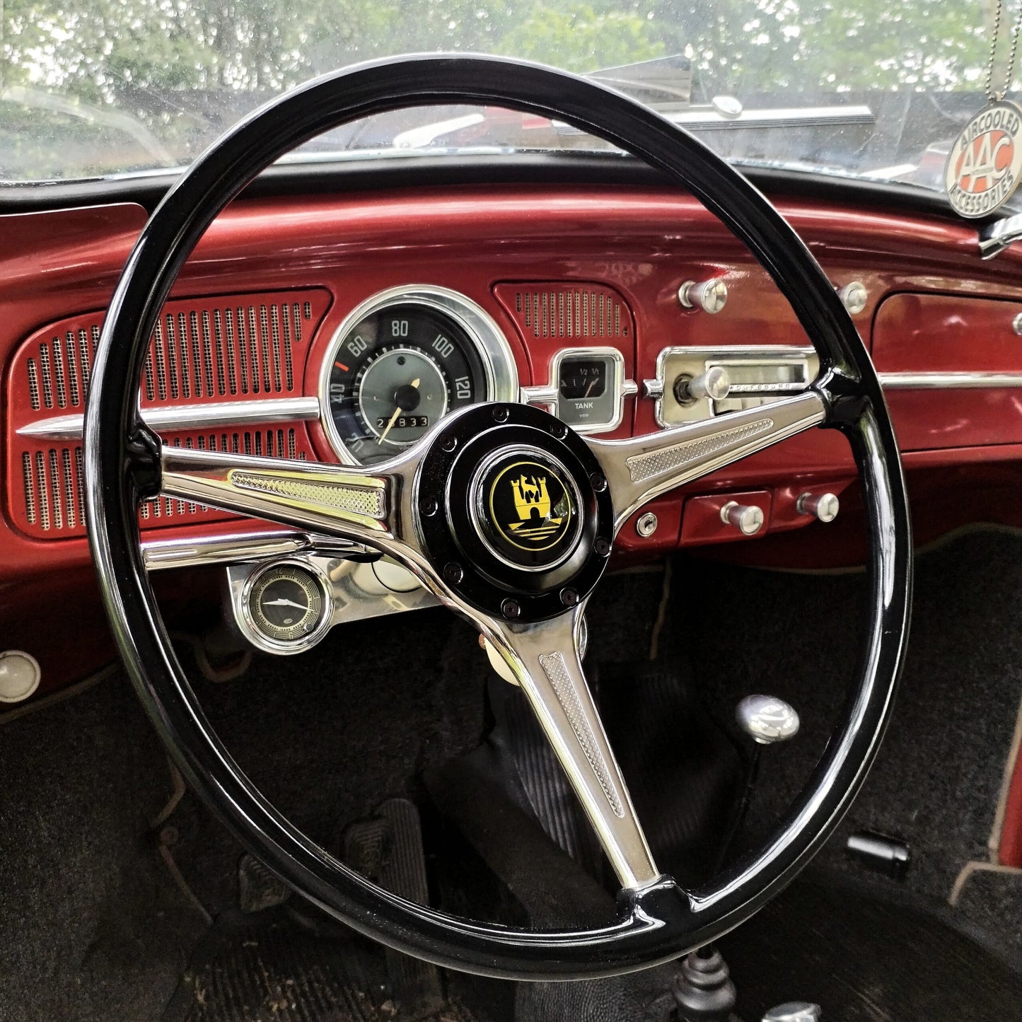 Threefivesix Steering Wheel for Beetle Ghia Type 3