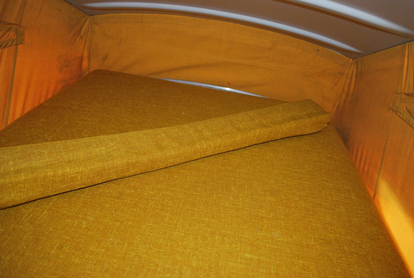 Westfalia Continental Early Bay Roof Bed French Fry Pillow/Cushion Cover with Foam