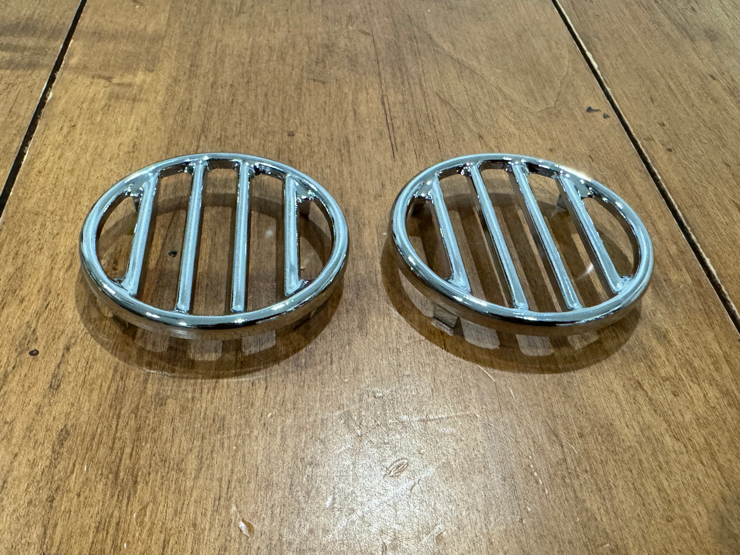 Chrome Horn Grills - Round