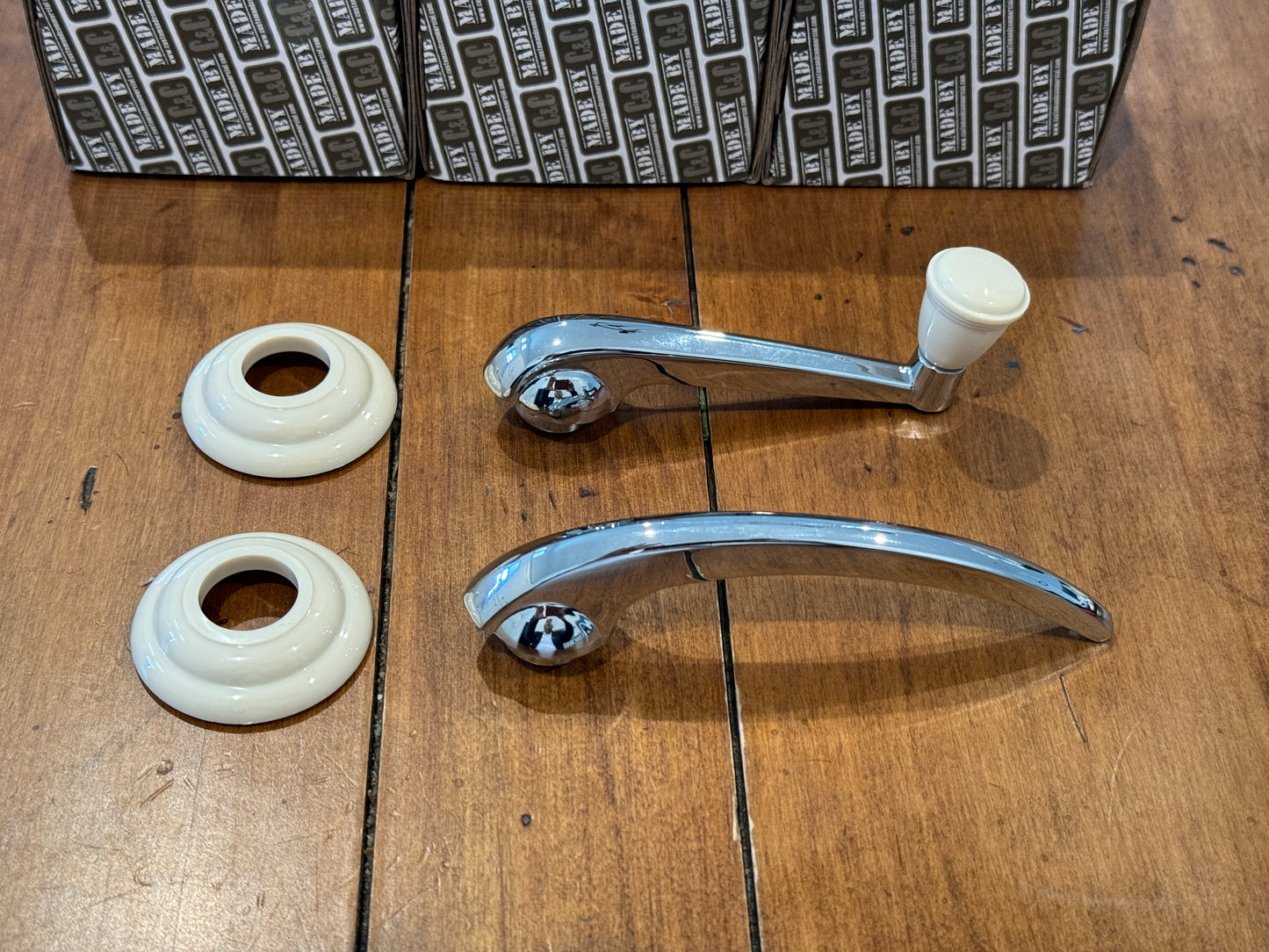 Window Winder & Relase Handle Set Ivory