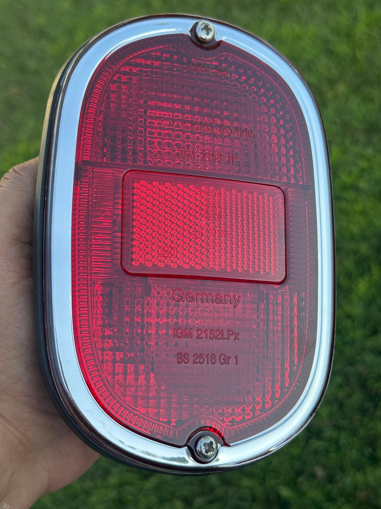 Rear Light Units with Red Hella Lens