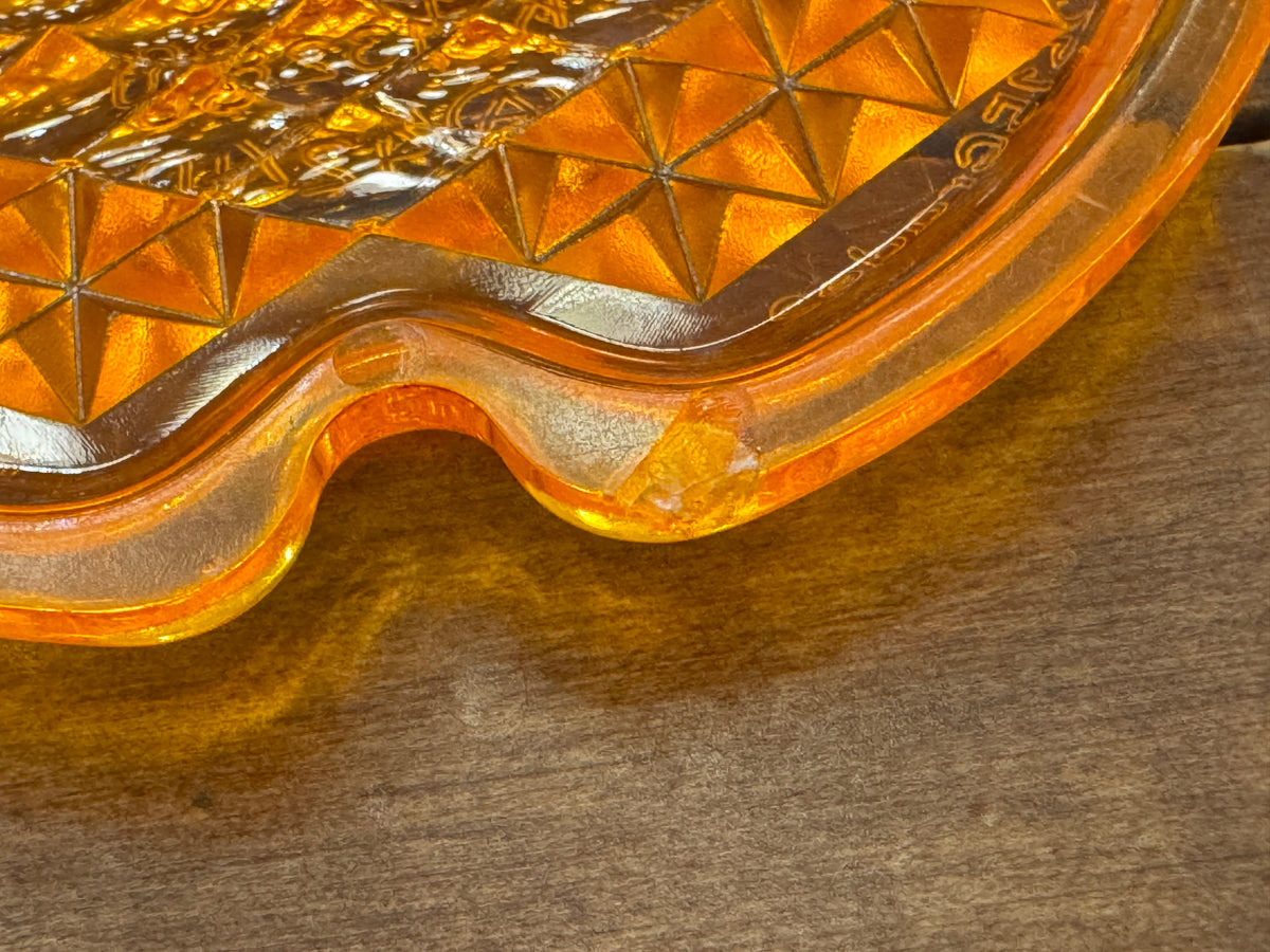 Amber Split Window Bus Rear Light Lense With Minor Damage