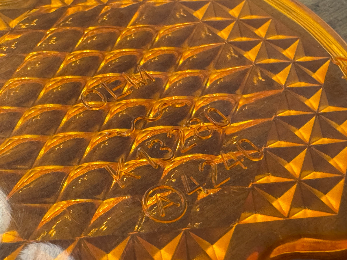 Amber Split Window Bus Rear Light Lense With Minor Damage
