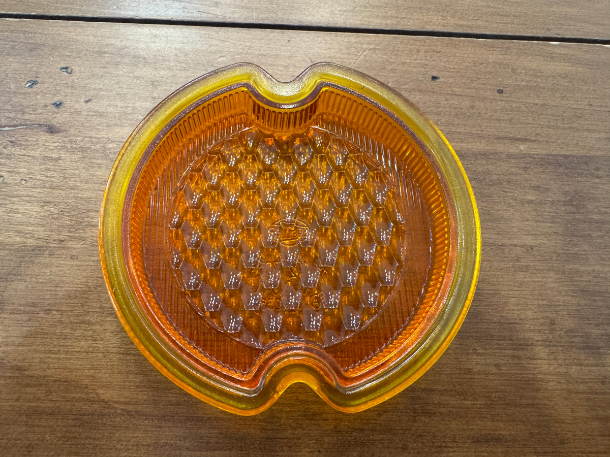 Amber Hella Rear Light Lens Glass