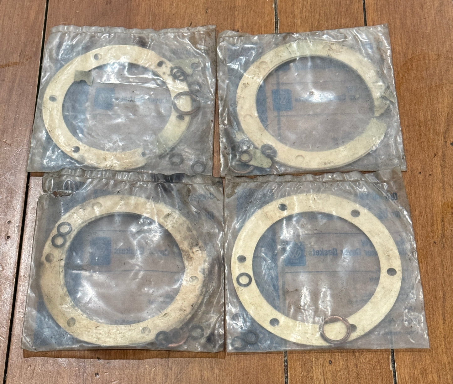 Genuine NOS VW Oil Strainer Cover Gaskets - For Display Only