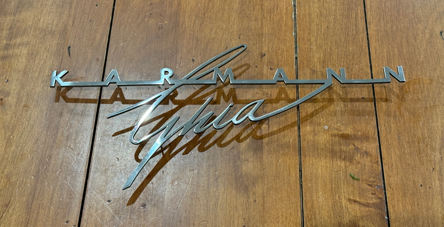 Karmann Ghia Badge