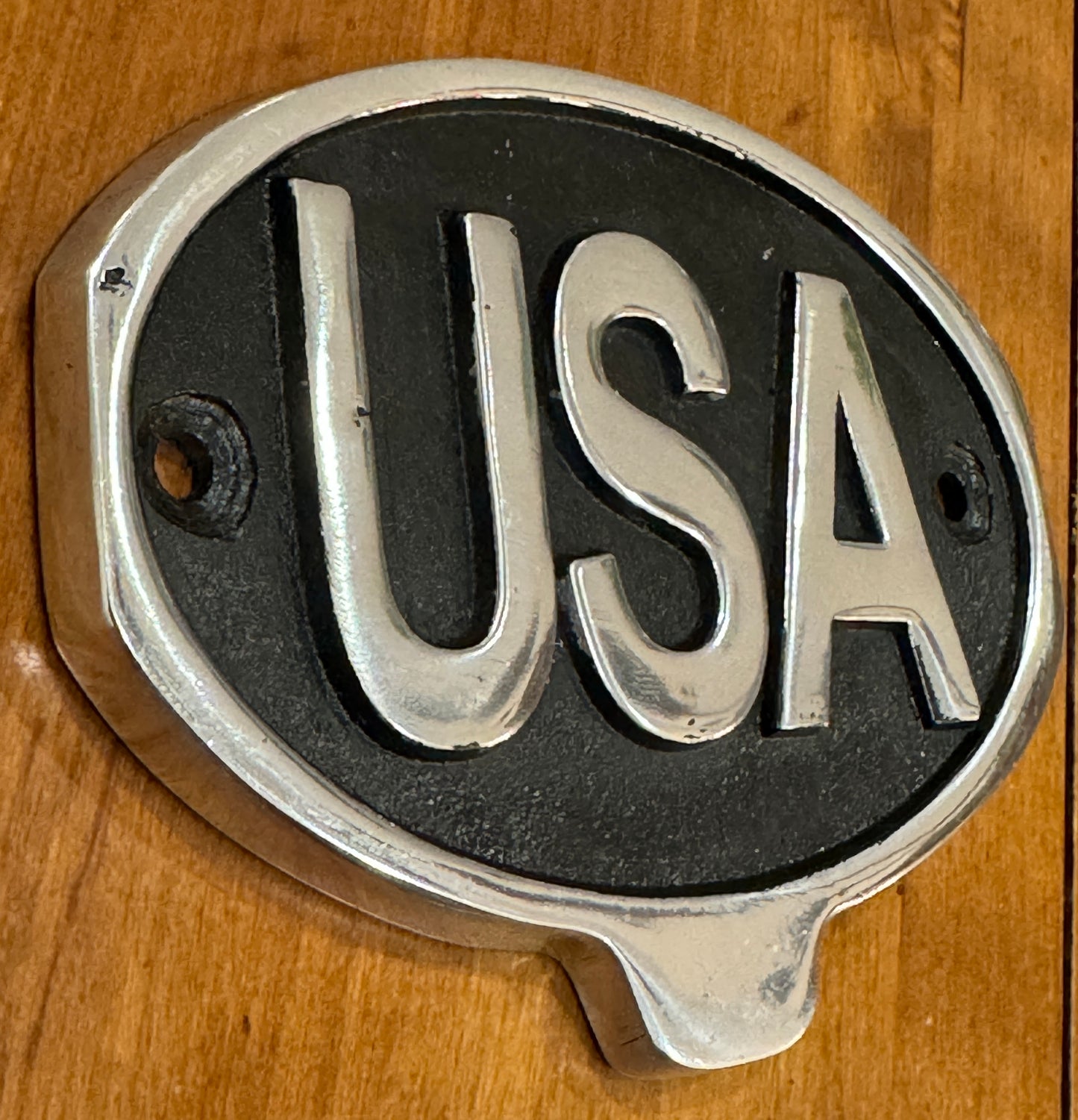 USA Country SIgn - Cast Aluminum