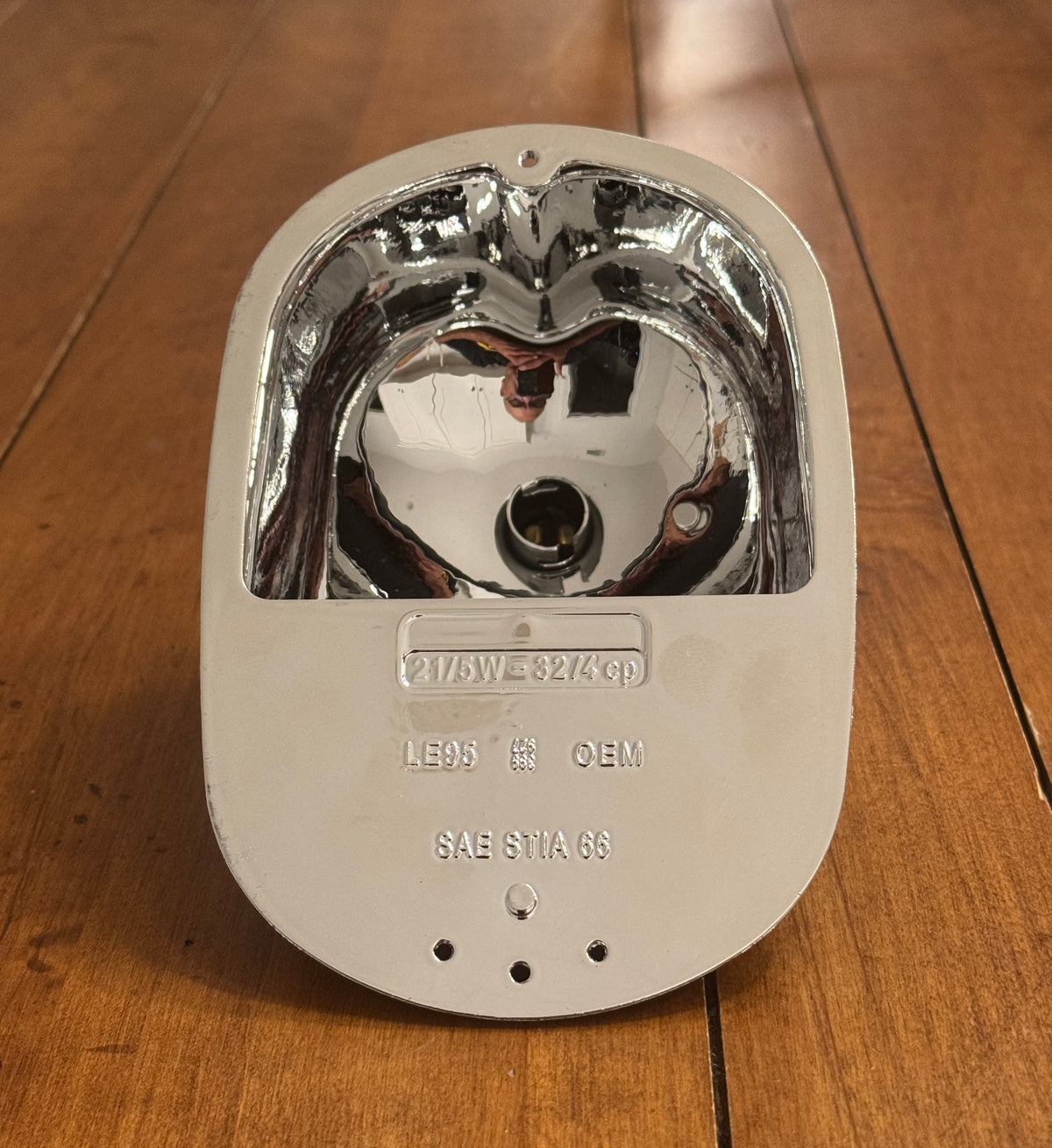 Rear Light Units USA Style SWF With Metal Housing - Pair