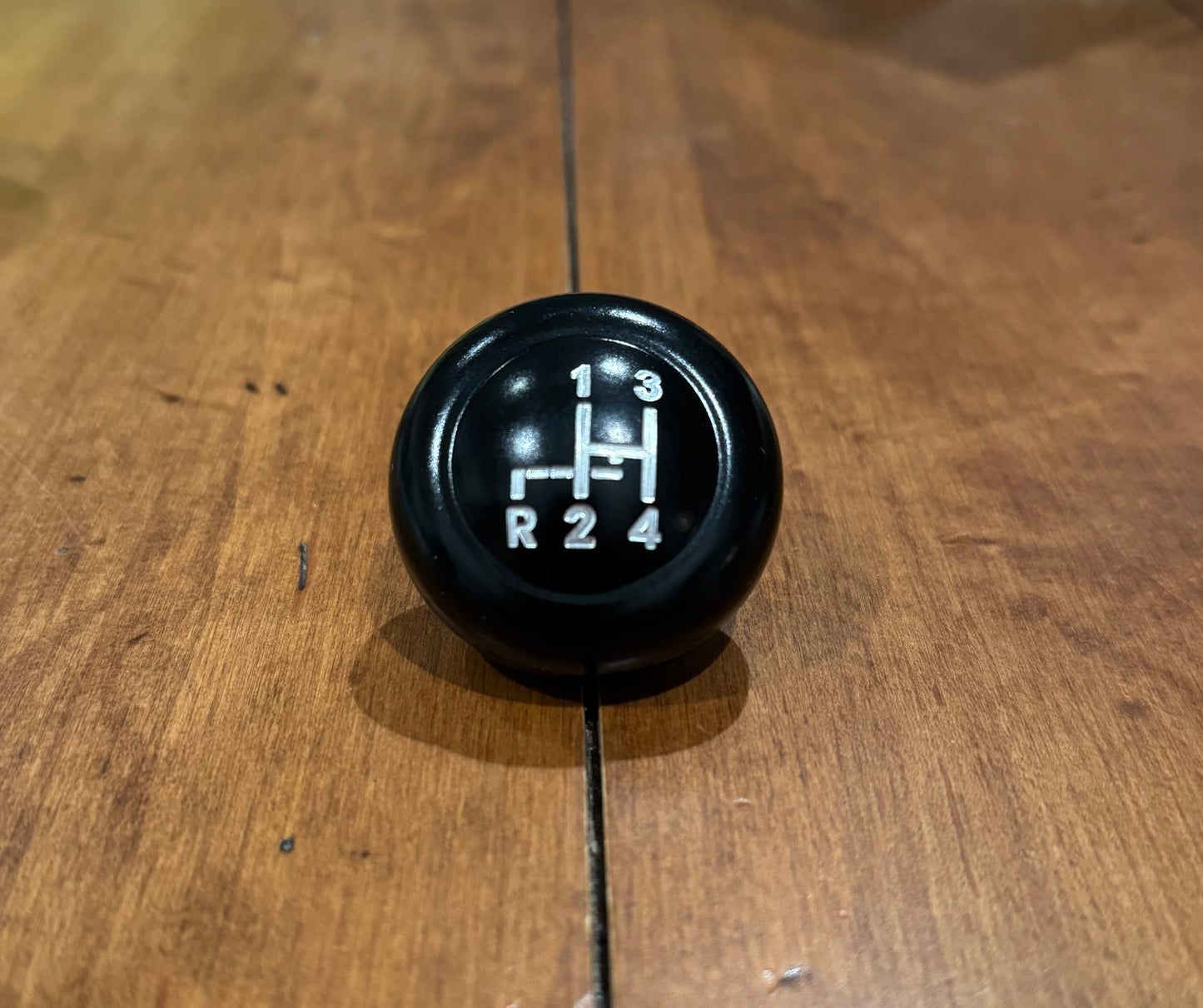 Shifter Knob Black Billet Aluminum - 7mm