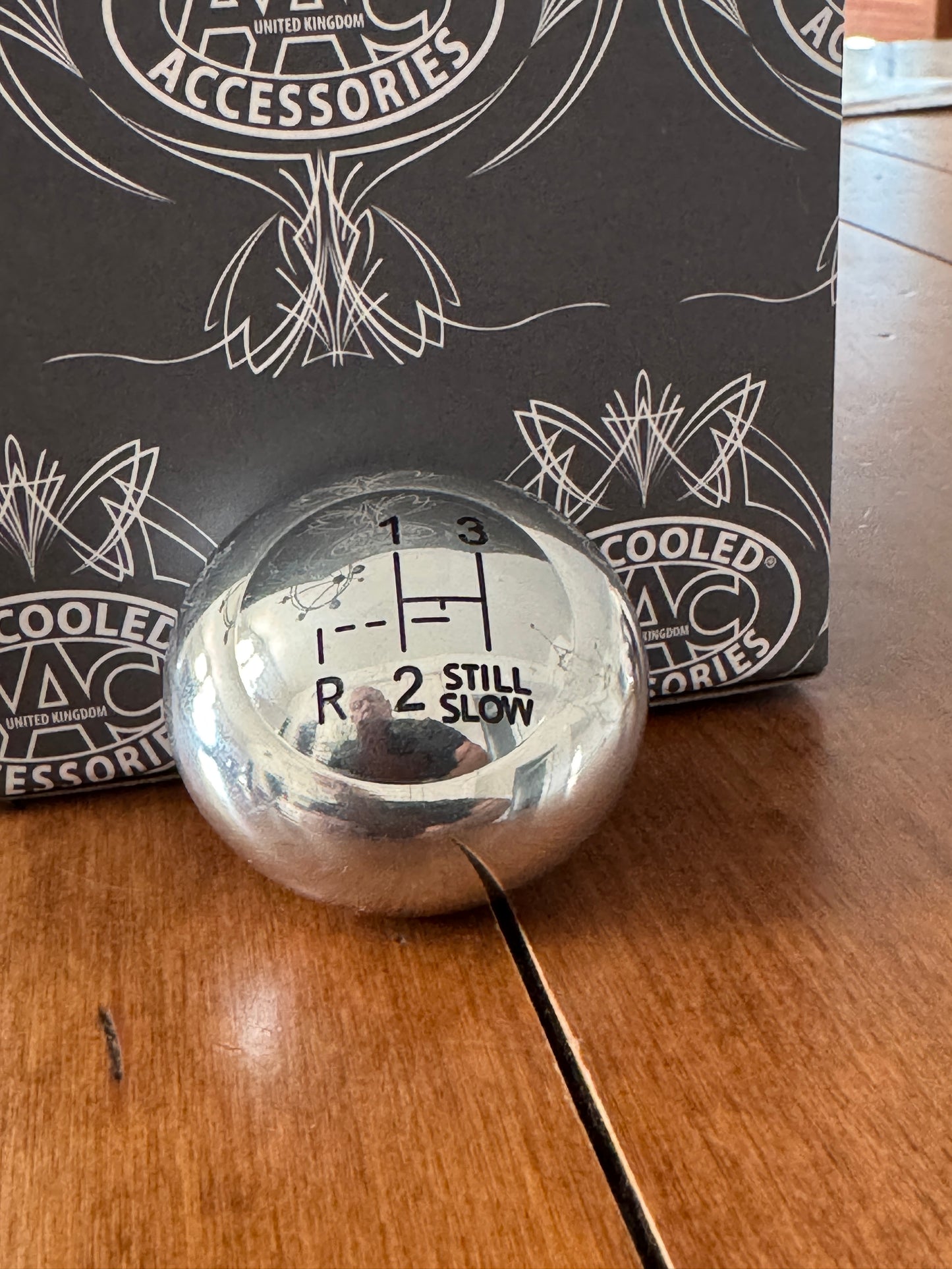 Shifter Knob Polished Aluminum 10mm - Still Slow