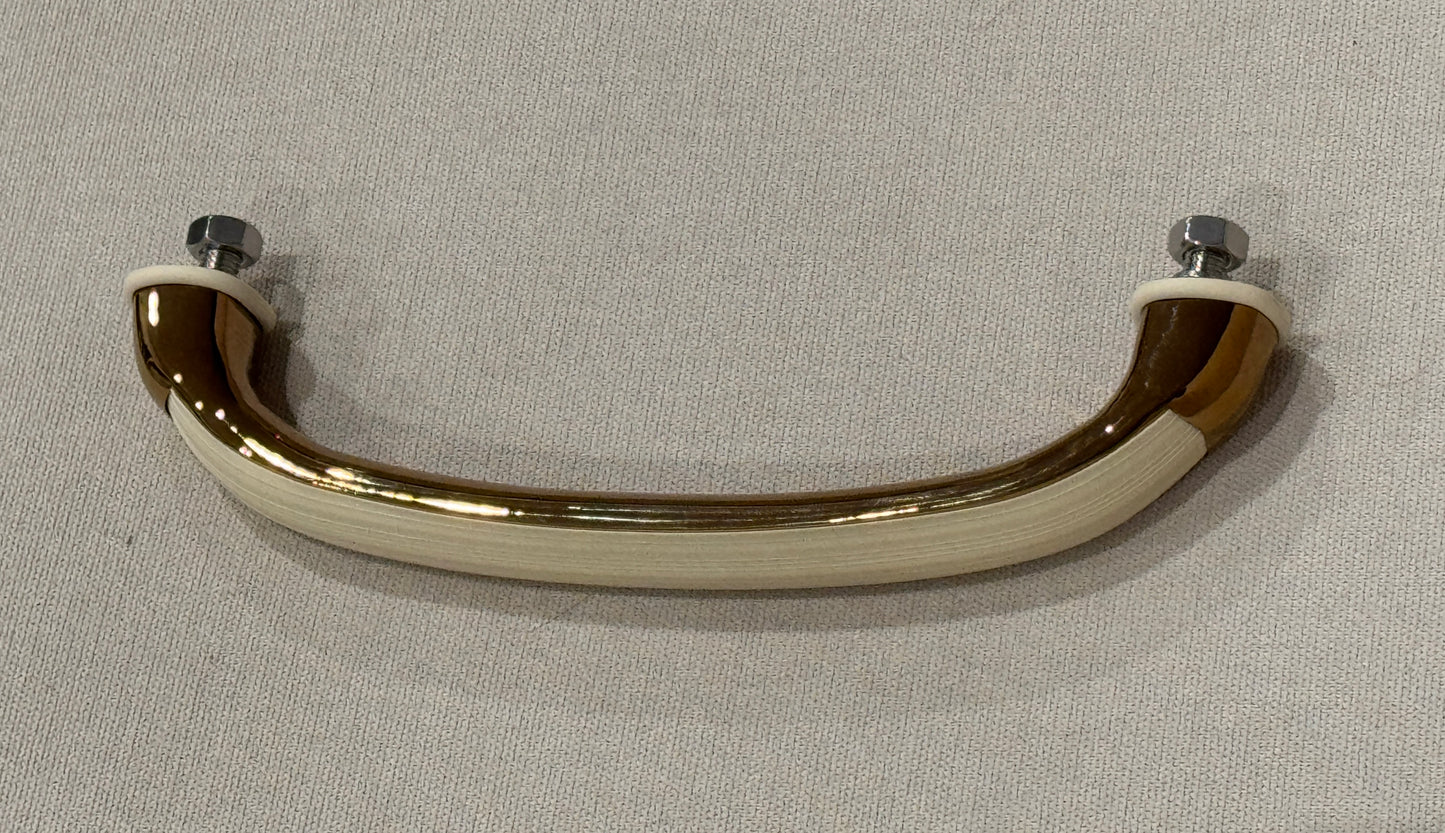 GHE Happich Style Dash Grab Handle for Beetle pre 1958 or Split Window Bus - Gold 24K Plated