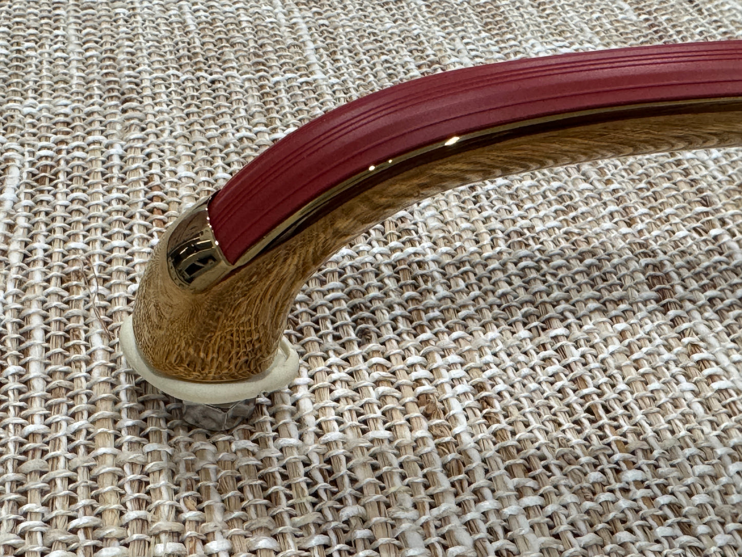 GHE Happich Style Dash Grab Handle for Beetle pre 1958 or Split Window Bus - Gold 24K Plated