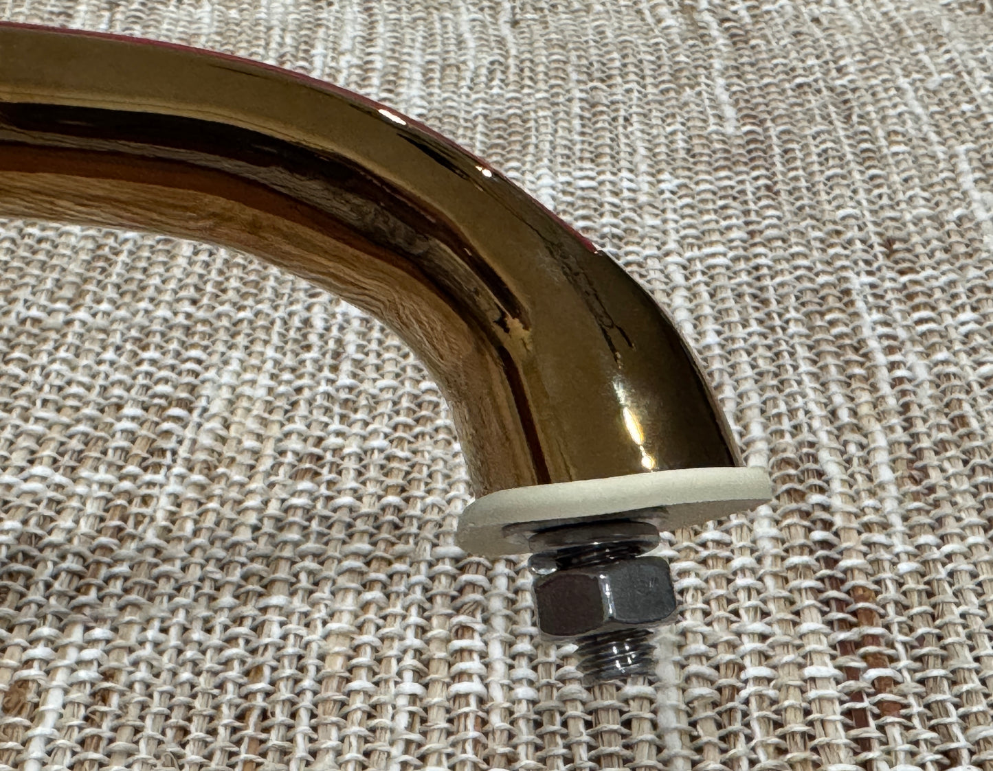 GHE Happich Style Dash Grab Handle for Beetle pre 1958 or Split Window Bus - Gold 24K Plated