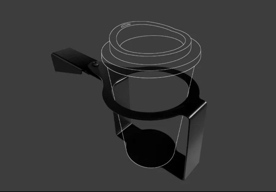 Baywindow Bus Retractable Cup Holder