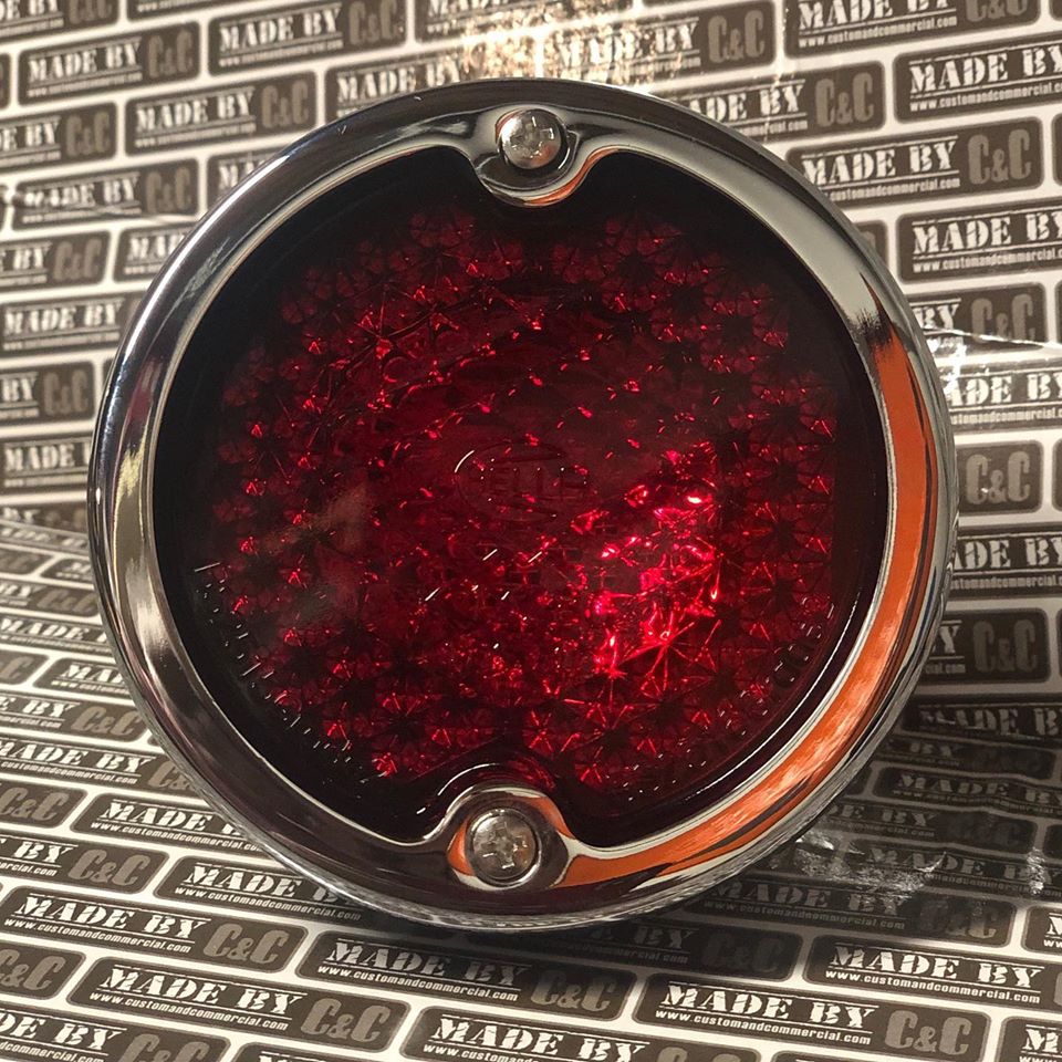 Rear light complete units with Hella lenses fits bus 1958 -1961 Pair ...