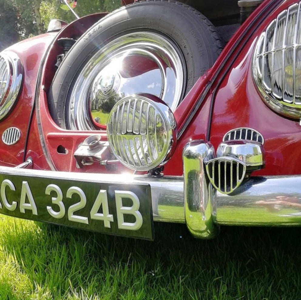 Spot Light With 356 Grilles MK2 Style - Clear