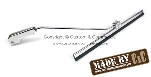 Bug Wiper Arm & Blade Kit Stainless Steel With Chrome Finish